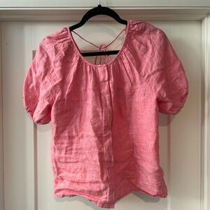 J. Crew Linen Blouse